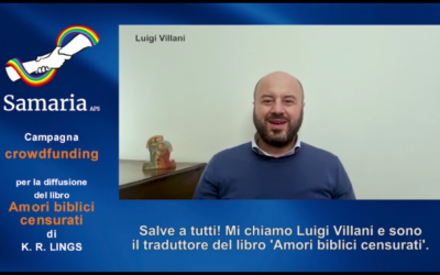Campagna di raccolta fondi di Samaria APS per la diffusione del libro Amori biblici censurati di K. Renato Lings – 5° tappa